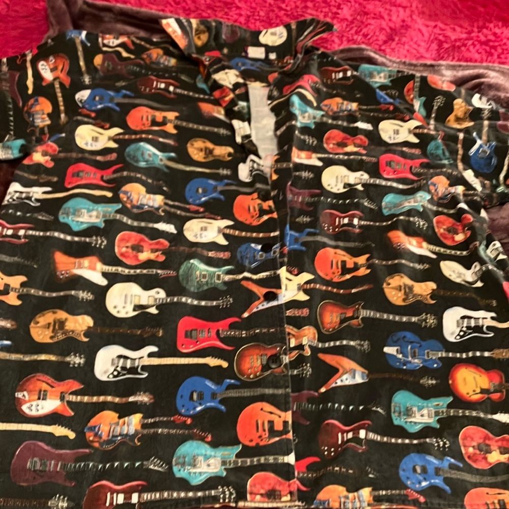 Guitar 🎸 Button Up Shirt